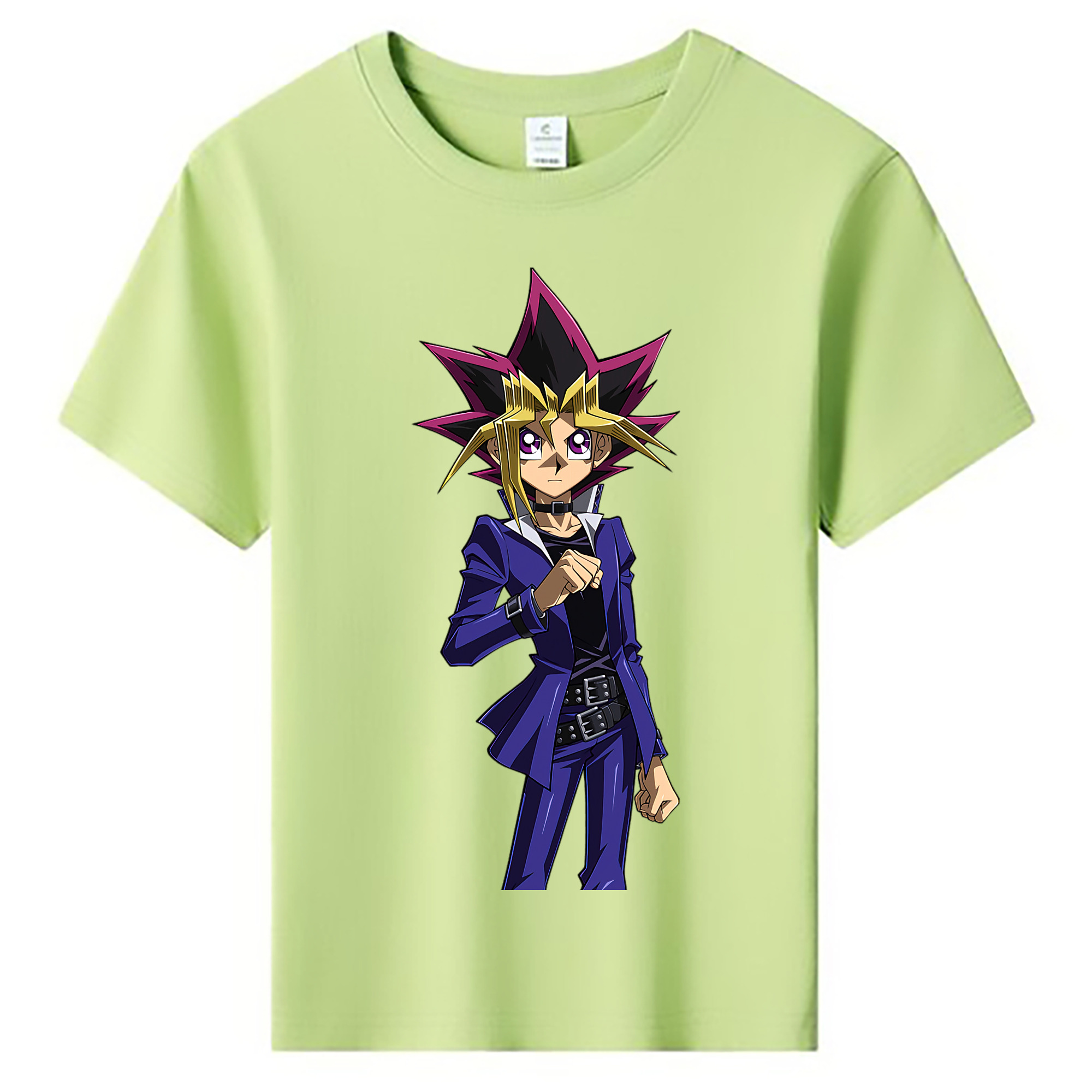 （画像用） 遊☆戯☆王 Yu-Gi-Oh! 綿100％キッズTシャツ（フロントプリント）